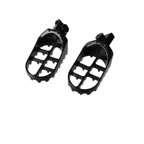Pédales moto PW50 TW200 CRF50 repose-pieds de rechange noirs