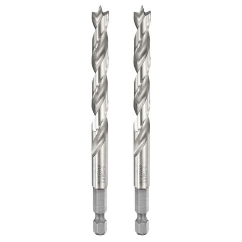 QUARKZMAN Brad-Point-Bohrer 8mm 2 Stück Holz