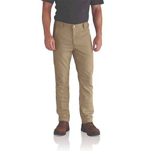 Carhartt Men's Slim Tapered Rigby Dungaree, Dark Khaki, W34 x L32 - image 1