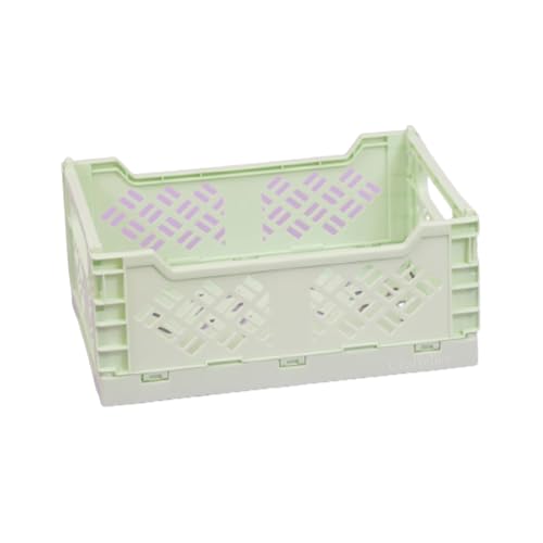 Image of Craftelier - Box for Organisation and Storage of Scrapbooking and Craft Materials | Foldable and Stackable Design | Large Size - Open Box Measures 24,5 x 18 x 10,8 cm - Colour Mint