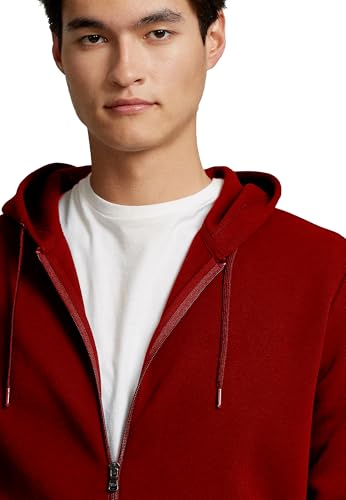 Image of DROBE Plain Winter Wear Stylish Long Sleeves Hooded Neck Full Zip Zipper for Men