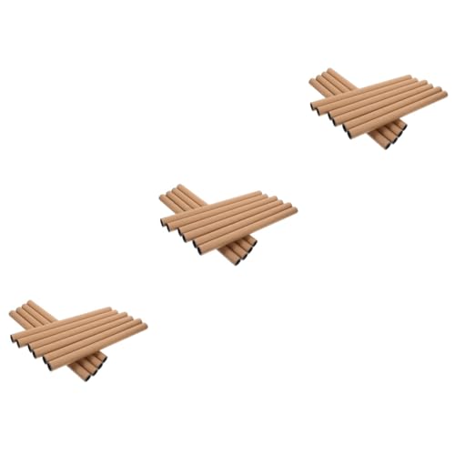 BUTIFULSIC 3sets Drawing Case Cardboard Tube for Shipping Storage and Transport of Artworks 10pcs*3