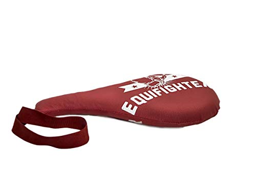 Kit Aparador de Chute + Manopla de foco Aberta + Raquete de Chute Vermelho Equifighter