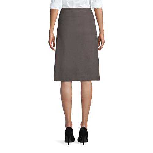 Lands' End School Uniform Women's Solid A-line Skirt Below The Knee2
