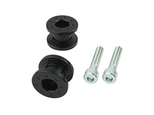 ポッシュ(POSH) バイク用品 レーシングスタンドフック M8 2個セット ブラック 004018-06