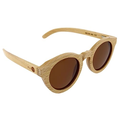 Lunettes de soleil Flywi CLEOPATRA en bois avec protection UV pour un confort visuel au quotidien
