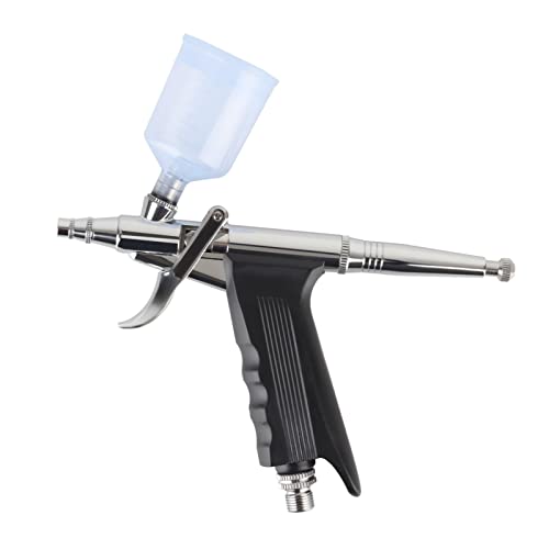 Verfspuit Pneumatisch spuitpistool Dual Action Hoge capaciteit Airbrush Trigger Pen Make-up Nagel Schoonheid Kapper Tatoo Autolak Taartdecoratie voor binnen- en buitenmuren, plafond, vennen - Image 4
