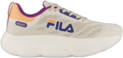 Tenis Fila Freestyle Ii Feminino, Raw White/Papaya/Hollyhock, 38