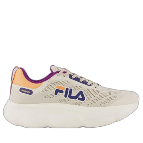 Tenis Fila Freestyle Ii Feminino, Raw White/Papaya/Hollyhock, 39