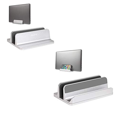 Soporte Vertical Ajustable para Laptop JARLINK Plata miniatura 1