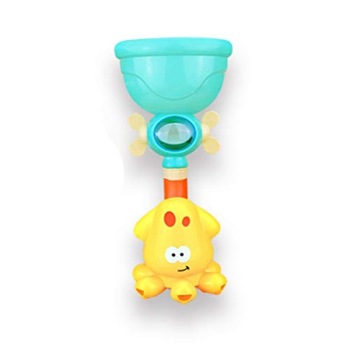 Baby Bad Spielzeug Wasserspiel Giraffe Krabben Modell Wasserhahn Duschspray Für Kinder Schwimmen Badezimmer Sommer (Color : A)