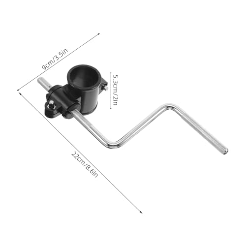Clamp universal para rack de batería electrónica 8.66x3.54x2.09 in miniatura 2