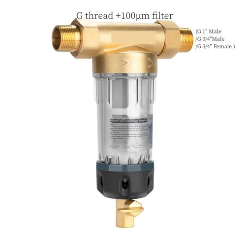 Prefiltro para el hogar BriskSpring de 100 micras para mejorar el agua de la cocina 3