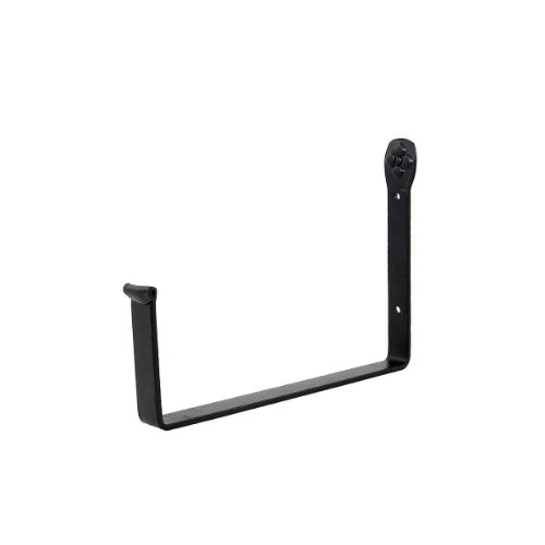 Achla Designs Blumenkasten-Halterungen für Blumenkasten, Eisen, Schwarz, 25,4 cm