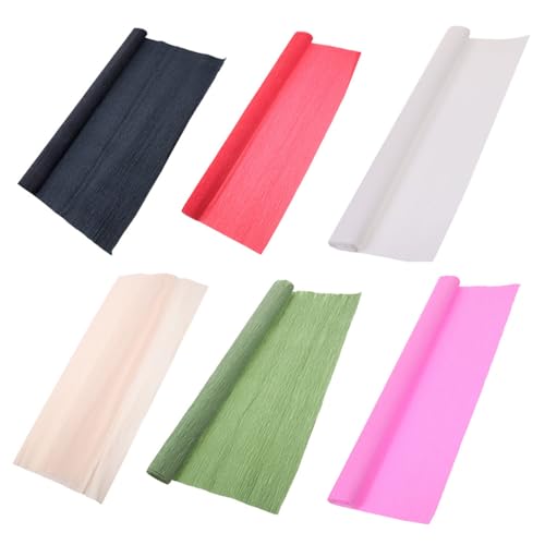 Papier Crépon pour Fleurs et Cadeau DIY Décoration de Fête Mariage