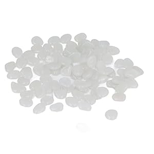 HEEPDD Leuchtende Kieselsteine für Gartenwege