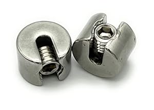 Befestigungstechnik F.R. KS-2-8 Drehseilklemme V4A, 2 Stück