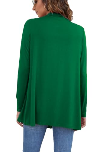 Image of Ladlop Women's Lightweight Open Front Cardigans Long Sleeve Casual Soft Drape Fall Cardigan