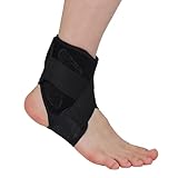 Aider Ankle Support Brace - For Injured Ankle Protection and Sprain Support, Plantar fasciitis, Athletics, Injury Recovery, Joint Pain (Left)