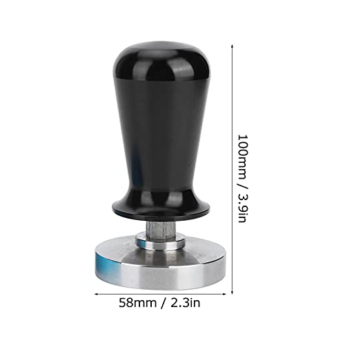 Coffee Powder Bean Press Hammer, Unique Spring Design Heavy‑Duty Stainless Steel Coffee Bean Tamper Easy to Clean for Home - Image 5