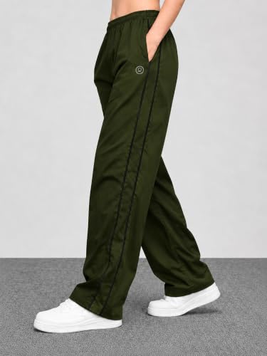 Image of CHKOKKO Track Pants for Woman Workout Botton Wear Relaxed Fit Lightweight Quick Dry Sports Trousers for Woman Stylish Gym, Yoga and Travel Casual Lower