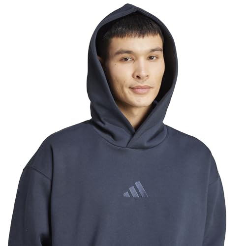 Image of adidas mens All Szn Fleece Loose Hoodie