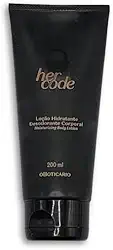 O BOTICARIO HER CODE LOÇÃO DES HIDRATANTE CORPORAL 200ml