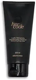 O BOTICARIO HER CODE LOÇÃO DES HIDRATANTE CORPORAL 200ml