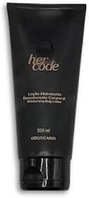 O BOTICARIO HER CODE LOÇÃO DES HIDRATANTE CORPORAL 200ml