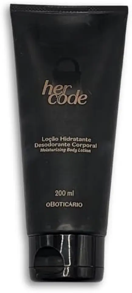 O BOTICARIO HER CODE LOÇÃO DES HIDRATANTE CORPORAL 200ml