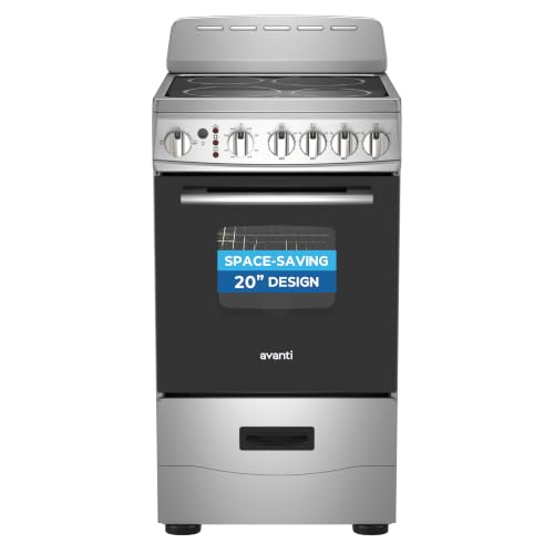 Avanti 20-Inch Ceramic Glass Electric Range