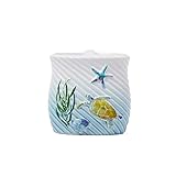 SKL Home Watercolor Ocean Toothbrush Holder, Multi