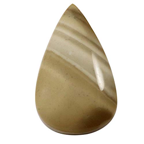 Cabochon en jaspe véritable d'exception 34,85 cts pour haute joaillerie Kr05