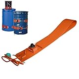 [RESSORT FLEXIBLE] Le ressort peut s'étirer jusqu'à environ 7,5 cm, ce qui permet de fixer facilement le chauffe-bande en silicone sur des seaux de différents diamètres, en le maintenant fermement en place et en évitant qu'il ne tombe.