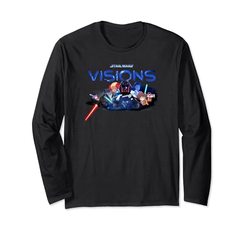 Star Wars Visions t-shirt manches longues idéal pour vos soirées streaming et conventions geek