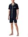 Produktbild Schiesser Herren Schlafanzug Kurz Mit Knöpfen Wärmere Baumwolle - Fein Interlock Pyjamaset, Dunkelblau_179297, 52 EU