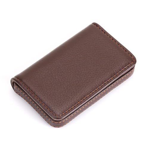Women Men Business Card Holder PU Leather Wallet PU Leather Businessman Style Credit Ca2