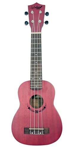 Ukulele Svuke-50s de La Sevillana, Soprano Natural de Caoba Rojo