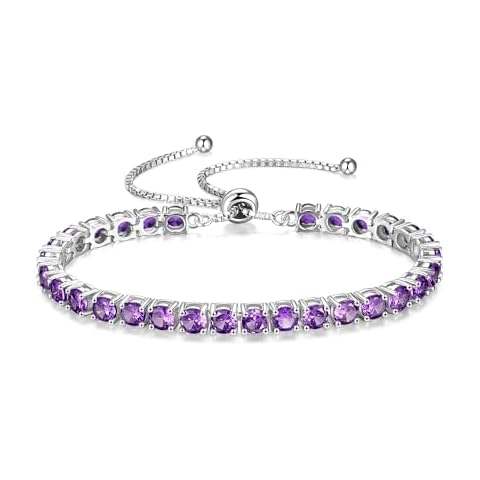FANCIME Amethyst Tennis Bracelet Cover