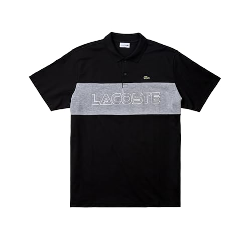 Lacoste Men's Tall Seasonal Short Sleeve Regular Fit Color Block Polo - Main Image
