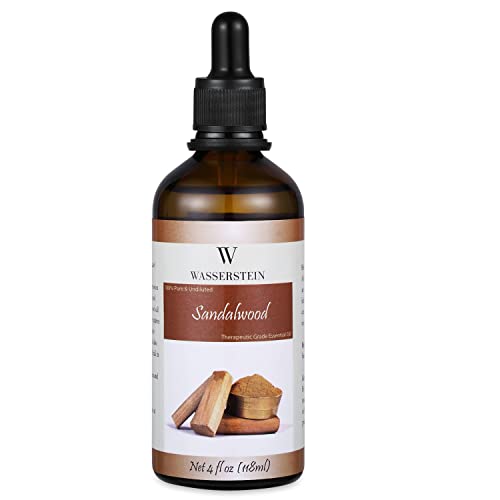 Wasserstein 4 oz Aceite Esencial de Sándalo, 100% puro y natural por