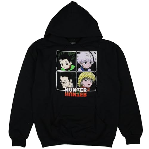 Seven Times Six Hunter X Hunter Men's Character Boxes Graphic Print Adult Anime Hoodie