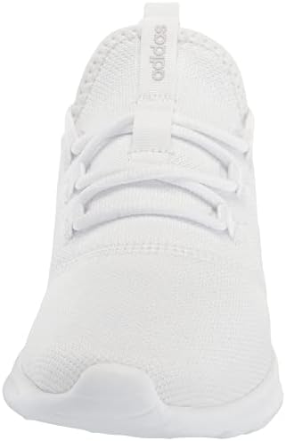 adidas Cloud Foam-Pure Running Shoe, White/White/Silver Metallic, 11 US Unisex Little Kid | Image 1