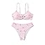 Bow Striped Pink