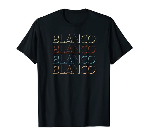 Blanco first name tshirt my custom tee named maglietta