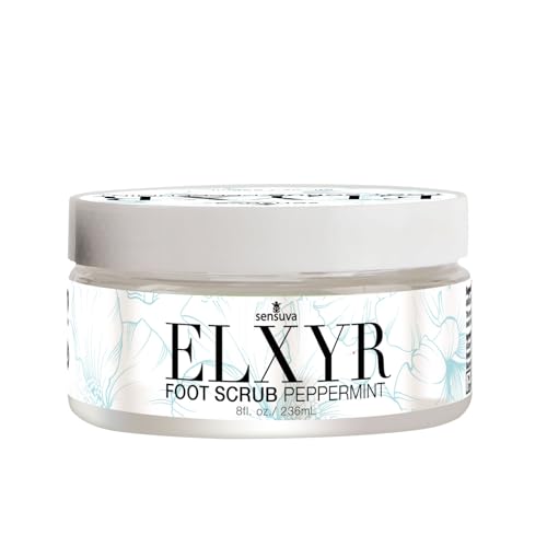 Sensuva ELXYR Peppermint Foot Scrub