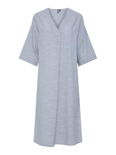Robe Midi V-Neck PIECES Pcapia pour femme élégante au quotidien
