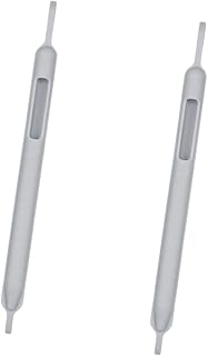 Mikikit Pen Sets 2 pcs For Shockproof Protector Case Pencil Screen Silicone Touch Compatible/with Holder Stylus Cover Capacitive Shell Sleeve Grey Pen Anti-lost Stylus Holder
