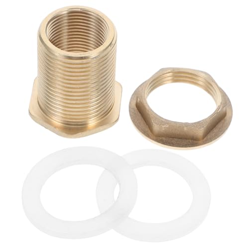 Alipis Adaptador De Latón Para Manguera De Jardín Conector De Manguera De Macho y Kit De Conector Para Agua Acuario y Barril De Lluvia