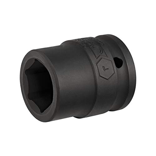Image of Jetech 3 /4 Inch Drive 1 Inch Standard Impact Socket, Made with Chrome Molybdenum Alloy Steel, Heat Treated, 6-Point Design, SAE